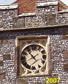 Church Clock.  Copyright: 2007, Neil Rogers-Davis