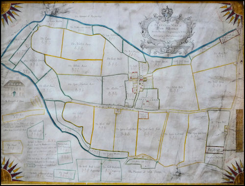 Ham Manor estate map.