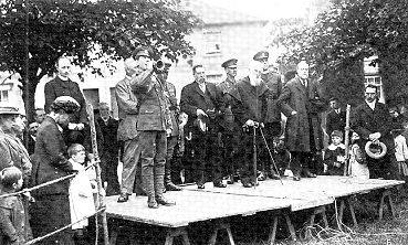 Unveiling of the War Memorial  1920