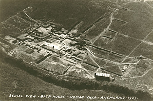 Bathhouse excavations, 1937
