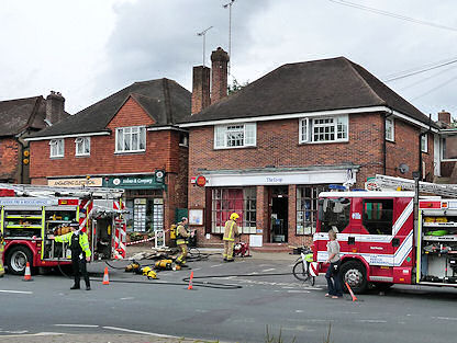 Fire at The Co-op