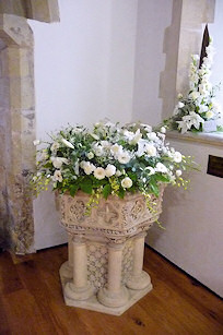 Font. Photo by Neil Rogers-Davis